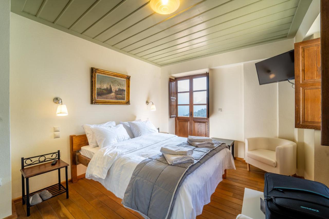 Maisonette Korfes-Κορφές-Μ Δύο Αυτόνομοι Όρoφοι Της Βίλας Κορφές Για Οικογένειες Και Μικρές Παρέες Karpenísion エクステリア 写真